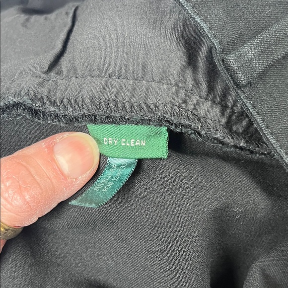 Lauren Ralph Lauren Connor Women’s Black Casual Capri Pants Sz 16W - Picture 6 of 7